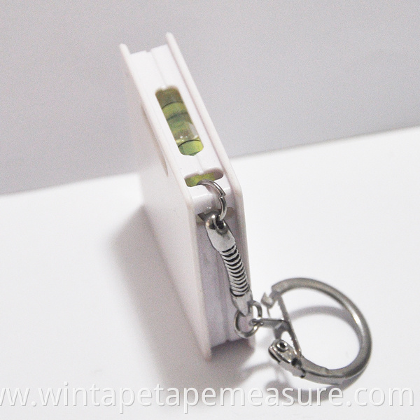 100cm/39inch fancy promotional high precision spirit level china manufacturer tape measurement multifunction keychain